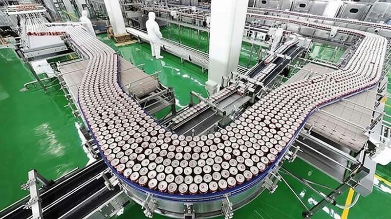 灌装车间选用食品级水性聚氨酯砂浆地坪漆