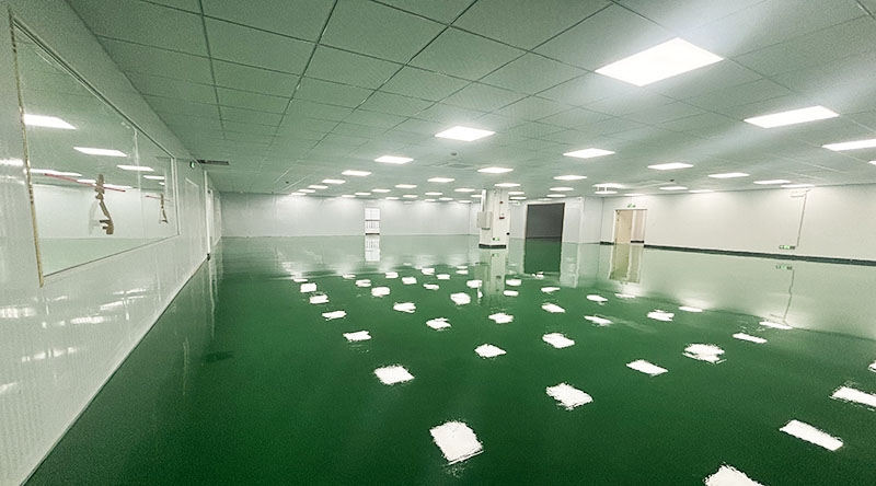 广州某科技有限公司选用地卫士防静电环氧地坪工程