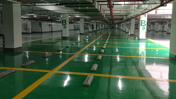 停车场耐磨经济型环氧地坪 耐磨环氧地坪