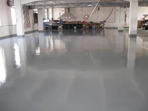 防静电滚面型环氧地坪