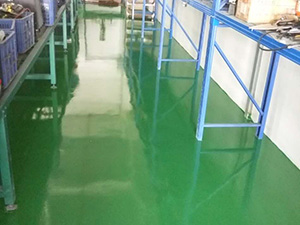 防静电滚面型环氧地坪