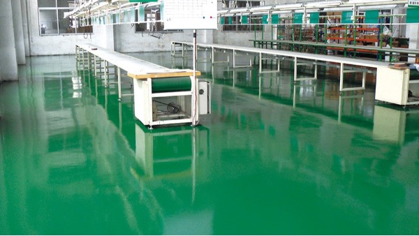 防静电滚面型环氧地坪 耐磨环氧地坪