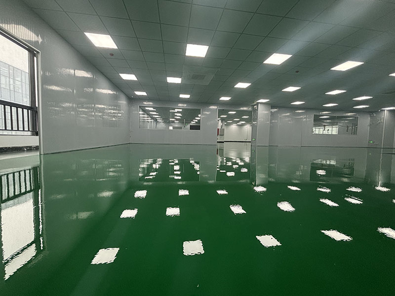 电子车间 地卫士滚面耐压砂浆型环氧地坪漆