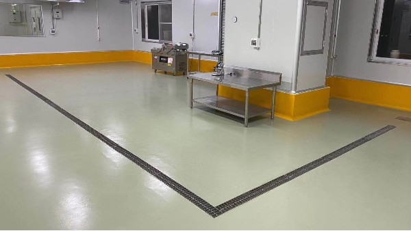 鼎冠食品有限公司选择地卫士环氧地坪漆工程