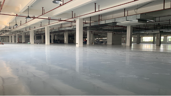 广州市合元包装科技有限公司选用地卫士耐磨环氧地坪漆工程