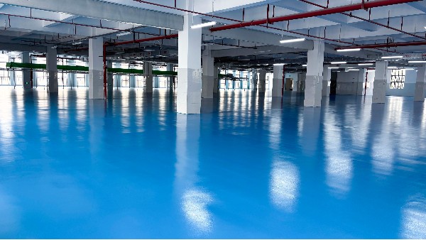 广西某食品加工车间选用地卫士聚氨酯砂浆超耐磨地坪漆工程