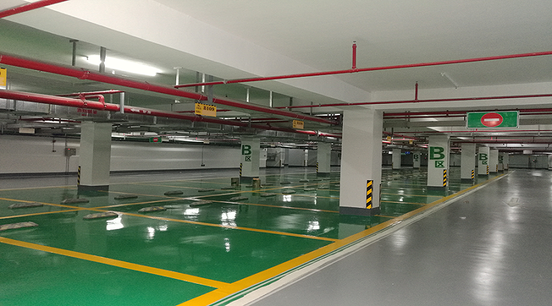 停车场地坪漆,车库地坪漆,地坪漆工程