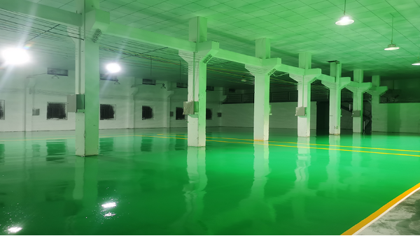 佛山市豪鸿装饰工程有限公司选用地卫士环氧地坪工程