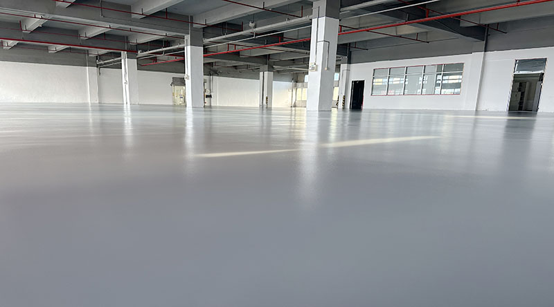 制造车间选用地卫士防静电地坪漆